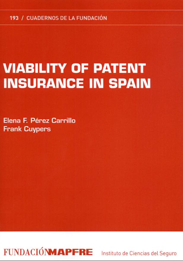Viability of patent insurance in Spain (D.L. 2013)