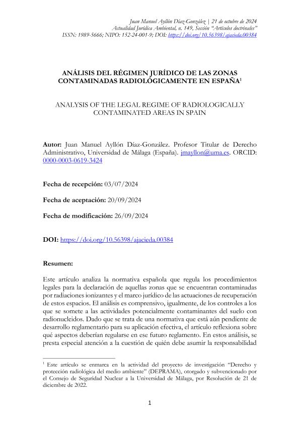 Acceso al documento / Access the document